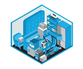Graphic of a 10x10 storage unit