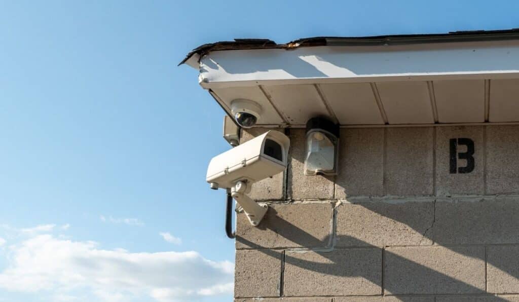 Security cameras at our Vaultra Storage Locations