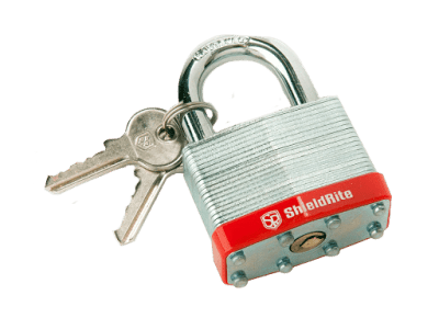 Padlocks available at select Vaultra Storage facilities.