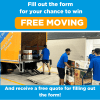 Chance to win free moving services, offering customers a convenient and cost-saving opportunity during their self-storage experience."