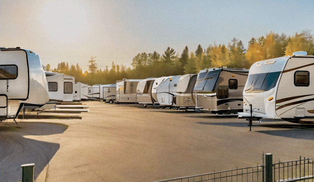 RV Storage at select Vaultra Storage locations